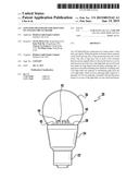 LED LIGHT BULB WITH LEDS MOUNTED ON ANGLED CIRCUIT BOARD diagram and image