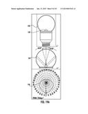 LED LIGHT BULB WITH LEDS MOUNTED ON ANGLED CIRCUIT BOARD diagram and image