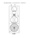 LED LIGHT BULB WITH LEDS MOUNTED ON ANGLED CIRCUIT BOARD diagram and image