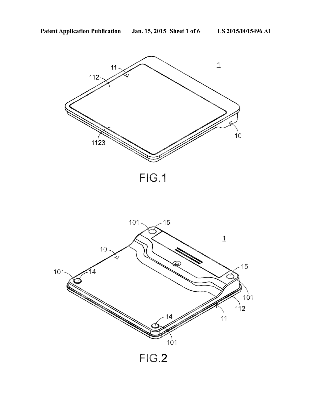 TOUCH INPUT DEVICE WITH BUTTON FUNCTION - diagram, schematic, and image 02