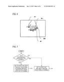 GESTURE INPUT OPERATION PROCESSING DEVICE diagram and image