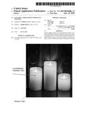 Electric Candles With Luminescent Material diagram and image