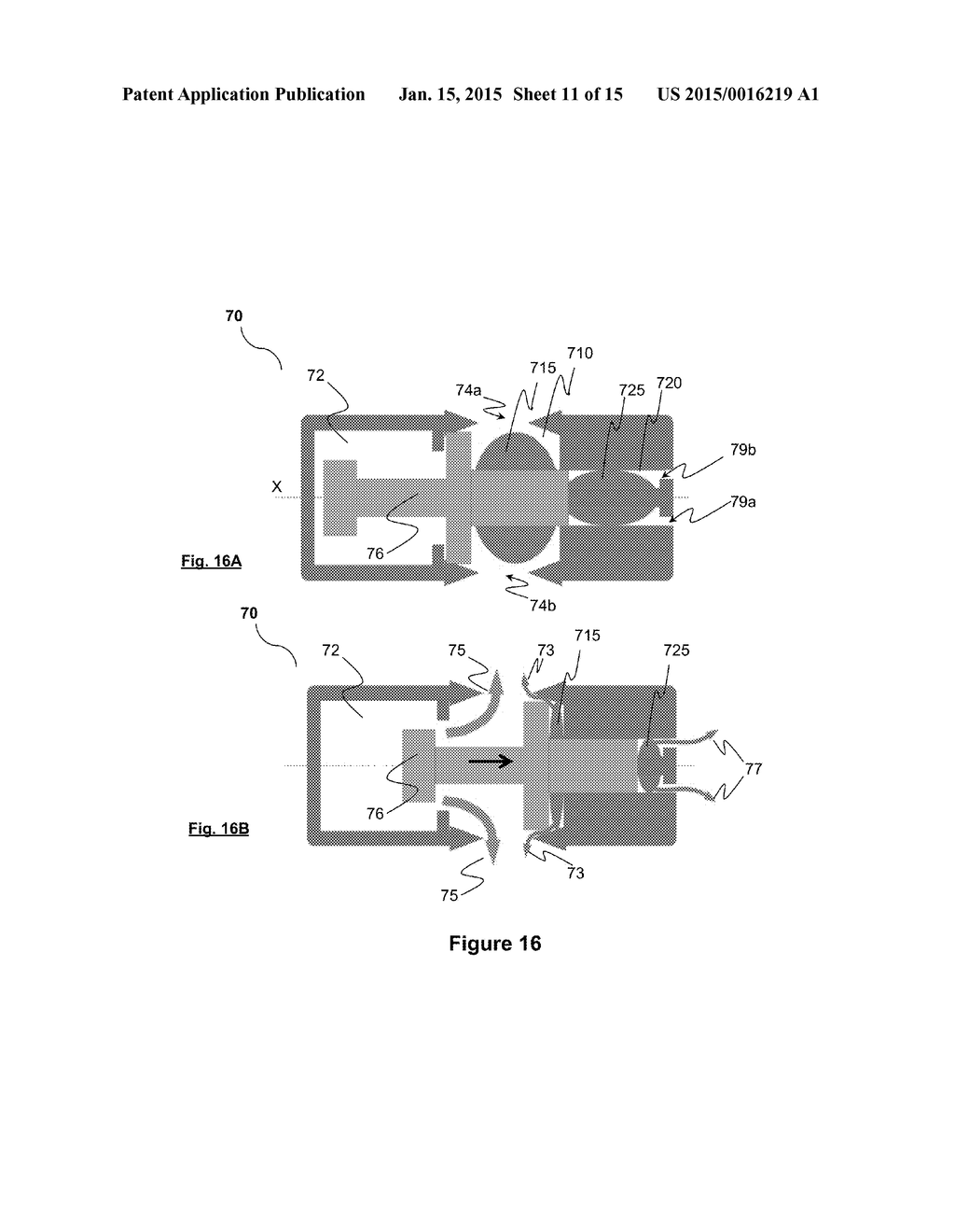 DEVICE FOR PRODUCING AN ACOUSTIC SIGNAL IN A LIQUID MEDIUM, EQUIPPED WITH     HYDRAULIC MEANS FOR CONTROLLING OUTPUT ACOUSTIC SIGNAL - diagram, schematic, and image 12