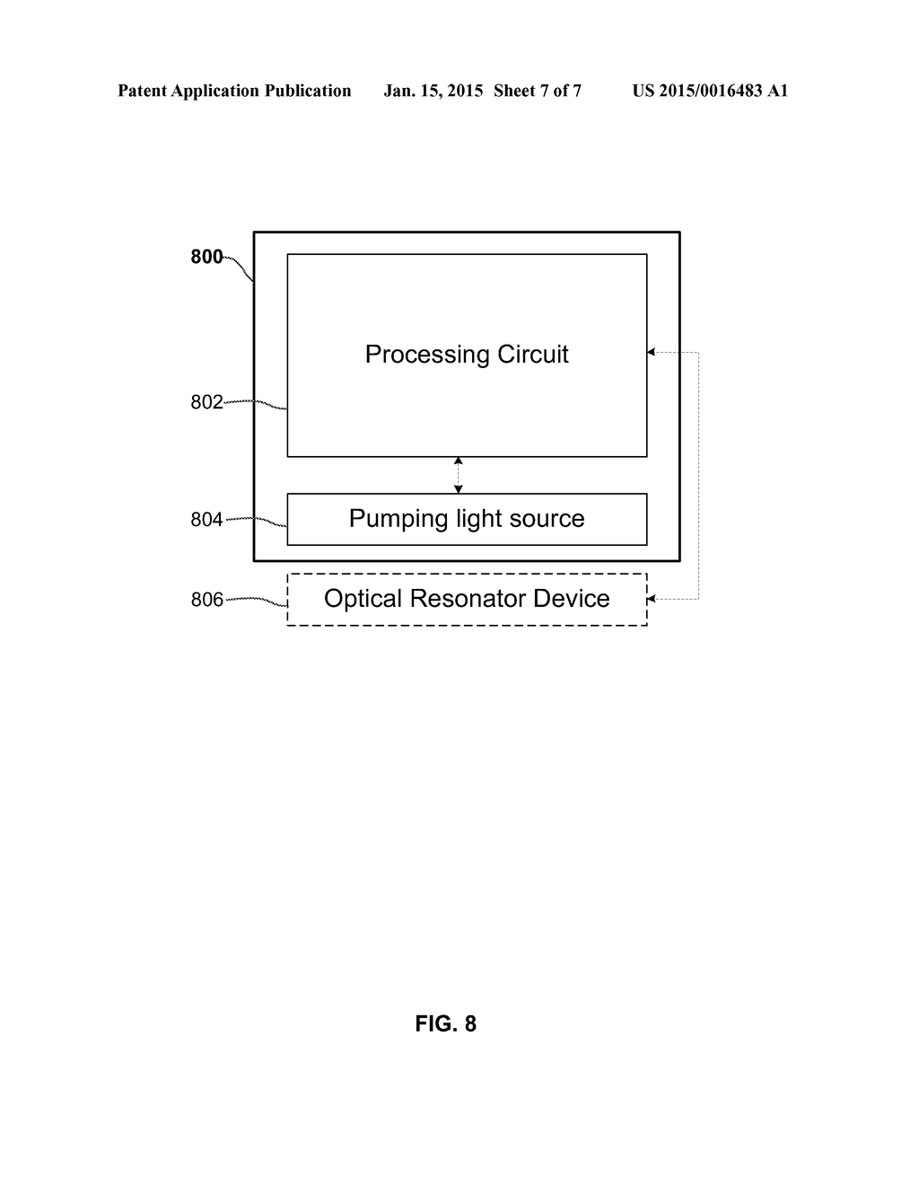 METHOD AND SYSTEM FOR PUMPING OF AN OPTICAL RESONATOR - diagram, schematic, and image 08