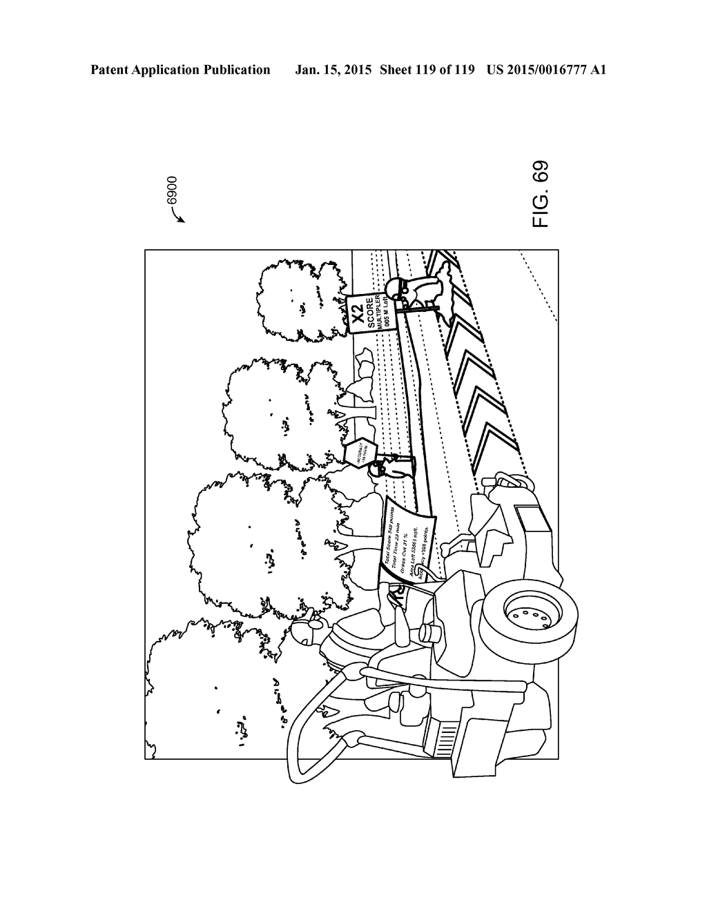 PLANAR WAVEGUIDE APPARATUS WITH DIFFRACTION ELEMENT(S) AND SYSTEM     EMPLOYING SAME - diagram, schematic, and image 120