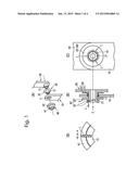 PIVOTAL ATTACHING STRUCTURE AND PIVOTAL ATTACHING METHOD FOR RELATIVELY     ROTATING MEMBERS diagram and image