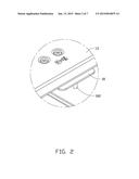 FASTENING DEVICE FOR BACKPLANE diagram and image