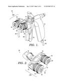 TWO-COMPONENT HANDHELD SPRAY GUN diagram and image