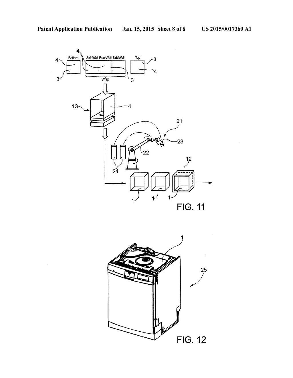 INSULATED COMPONENT OF A HOUSEHOLD APPLIANCE, IN PARTICULAR OF A     DISHWASHER, AND METHOD FOR MANUFACTURING SUCH A COMPONENT - diagram, schematic, and image 09