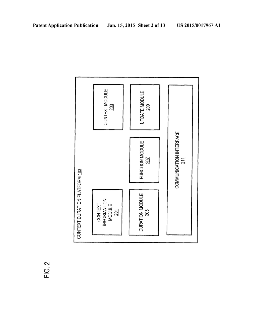 METHOD AND APPARATUS FOR DETERMINING A PREDICTED DURATION OF A CONTEXT - diagram, schematic, and image 03