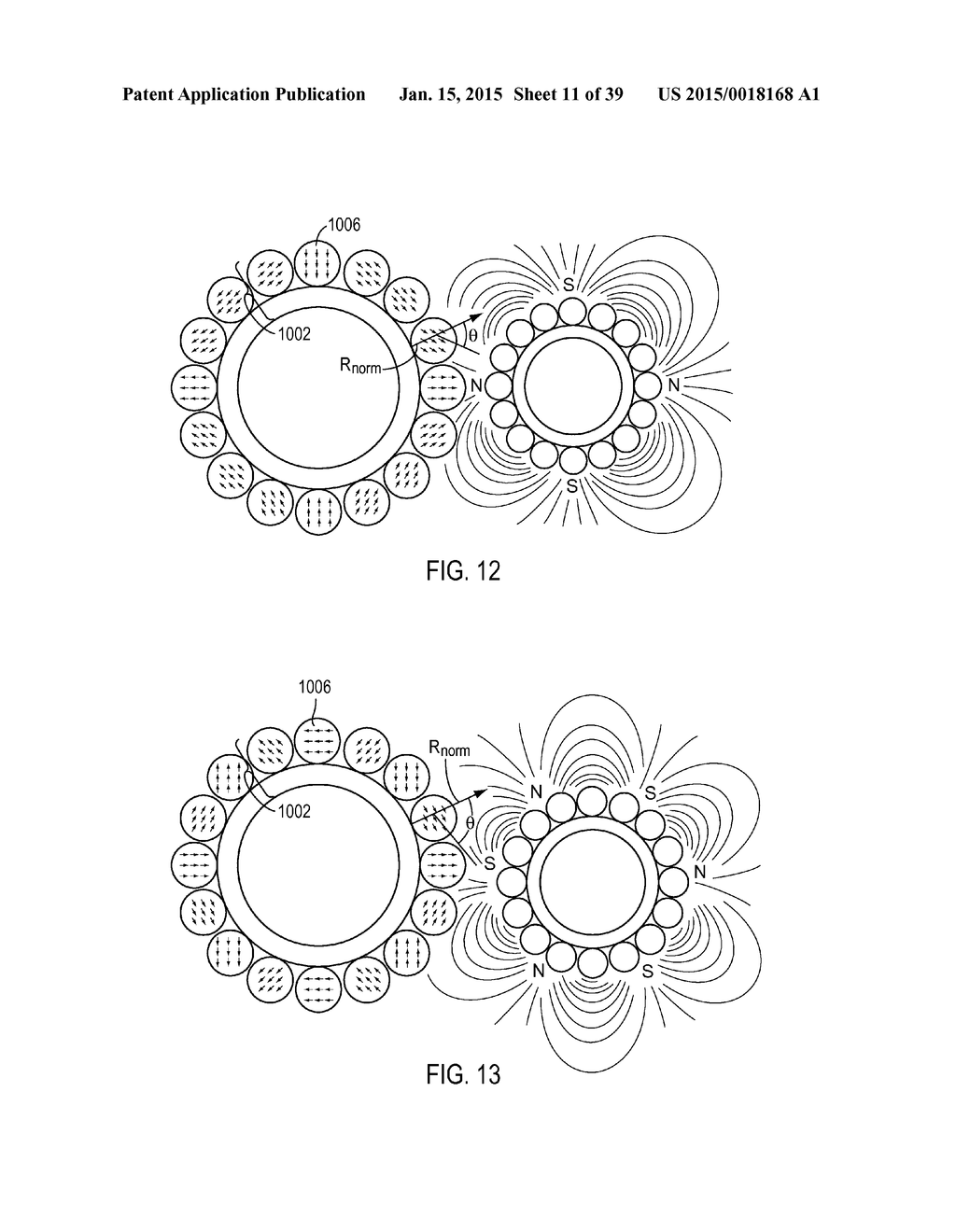 MAGNETIC GEARS, AND RELATED SYSTEMS AND METHODS - diagram, schematic, and image 12