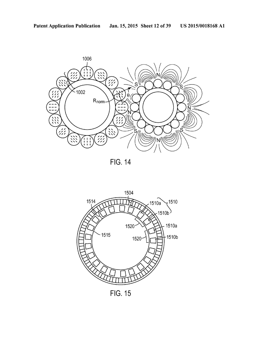 MAGNETIC GEARS, AND RELATED SYSTEMS AND METHODS - diagram, schematic, and image 13