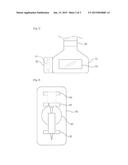 ULTRASONIC PROBE HAVING AUXILIARY MONITOR MOUNTED THEREON, AND ULTRASONIC     DIAGNOSTIC DEVICE COMPRISING SAME diagram and image