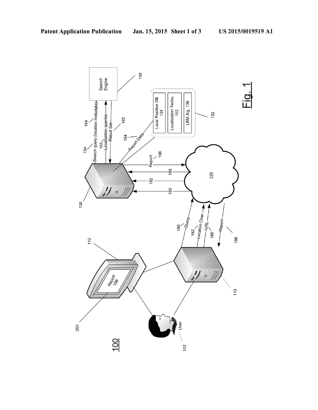 LOCATION BASED SEARCH ENGINE POSITION - diagram, schematic, and image 02