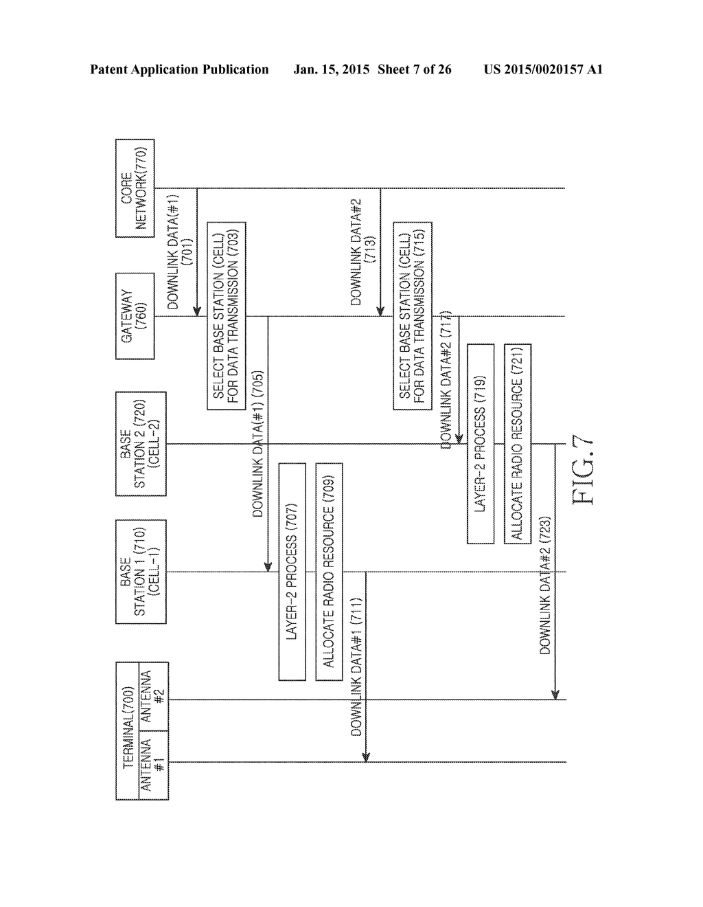 APPARATUS AND METHOD FOR MULTI CELL COMMUNICATION USING BEAMFORMING IN     WIRELESS COMMUNICATION SYSTEM - diagram, schematic, and image 08