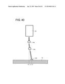 TRANSPARENT CONDUCTIVE ELEMENT AND METHOD FOR MANUFACTURING THE SAME,     INPUT DEVICE, ELECTRONIC APPARATUS, AND METHOD FOR PATTERNING THIN FILM diagram and image