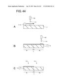 TRANSPARENT CONDUCTIVE ELEMENT AND METHOD FOR MANUFACTURING THE SAME,     INPUT DEVICE, ELECTRONIC APPARATUS, AND METHOD FOR PATTERNING THIN FILM diagram and image