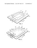 PACKAGING WITH PRE-FORMED PLASTIC WEB INCLUDING USER-GRASPABLE TEAR TAB diagram and image