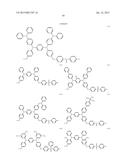 COMPOSITION FOR ORGANIC ELECTROLUMINESCENT ELEMENTS ANDORGANIC     ELECTROLUMINESCENT ELEMENT diagram and image