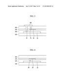 THIN FILM TRANSISTOR AND THIN FILM TRANSISTOR ARRAY PANEL INCLUDING THE     SAME diagram and image