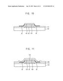 DISPLAY SUBSTRATE INCLUDING A THIN FILM TRANSISTOR AND METHOD OF     MANUFACTURING THE SAME diagram and image