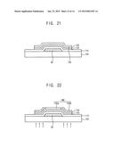 DISPLAY SUBSTRATE INCLUDING A THIN FILM TRANSISTOR AND METHOD OF     MANUFACTURING THE SAME diagram and image