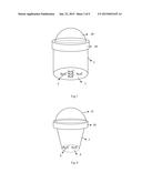 White Light Emitting LED Device diagram and image