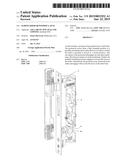 SLIDING DOOR OR WINDOW LATCH diagram and image