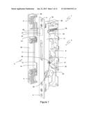 SLIDING DOOR OR WINDOW LATCH diagram and image