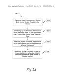 METHODS AND SYSTEMS FOR DISPLAYING REPRESENTATIONS OF FACIAL EXPRESSIONS     AND ACTIVITY INDICATORS ON DEVICES diagram and image