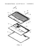 NOTEBOOK COMPUTER WITH PERIPHERAL CONNECTIONS INDICATOR diagram and image