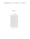 MOBILE TERMINAL INCLUDING DISPLAY AND METHOD OF OPERATING THE SAME diagram and image