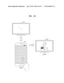 MOBILE TERMINAL INCLUDING DISPLAY AND METHOD OF OPERATING THE SAME diagram and image