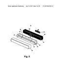 SELECTIVELY VISIBLE BATTERY CHARGE STATUS INDICATOR FOR EXTERIOR TRIM     COMPONENTS diagram and image