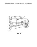 SELECTIVELY VISIBLE BATTERY CHARGE STATUS INDICATOR FOR EXTERIOR TRIM     COMPONENTS diagram and image