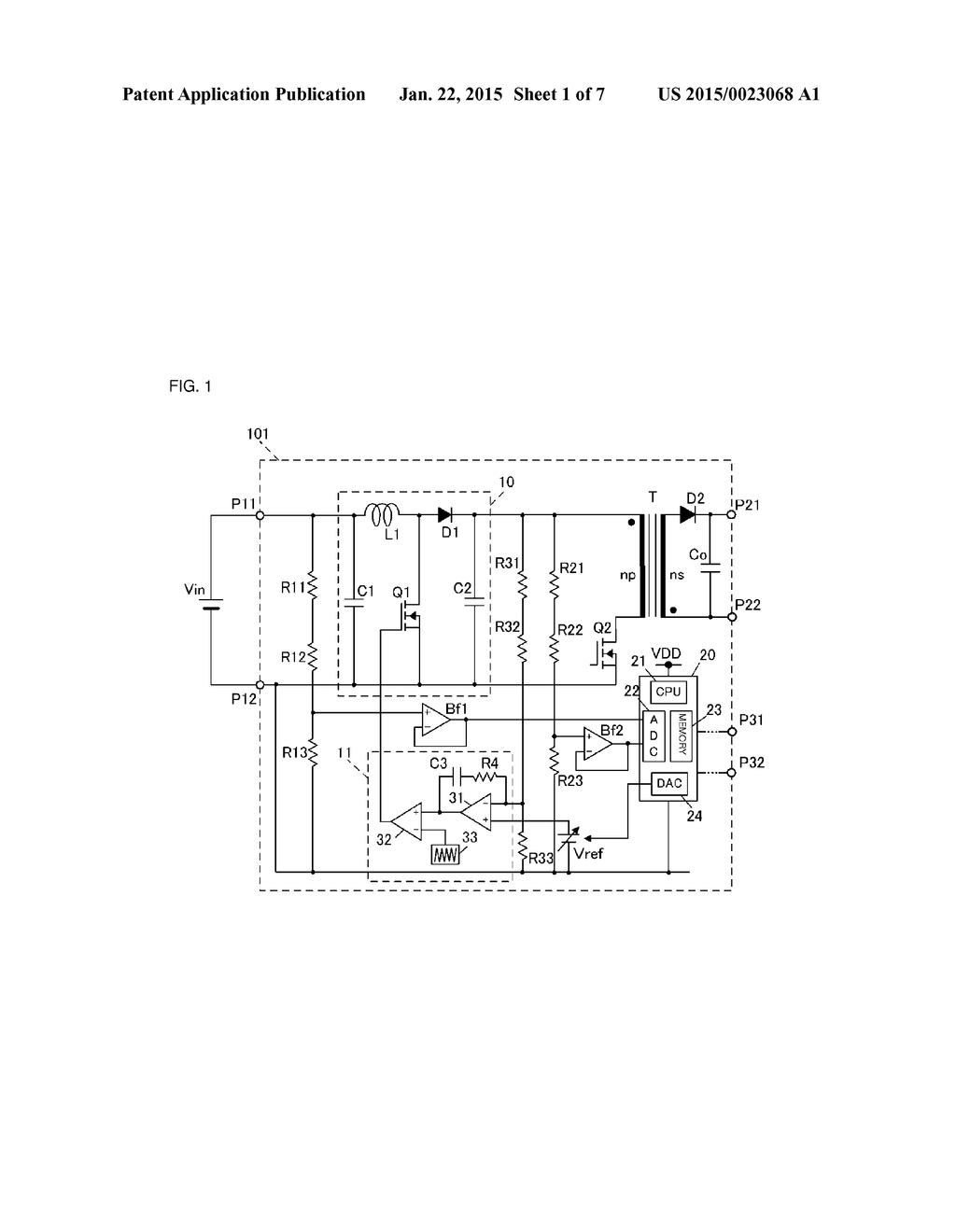 SWITCHING POWER SUPPLY APPARATUS - diagram, schematic, and image 02