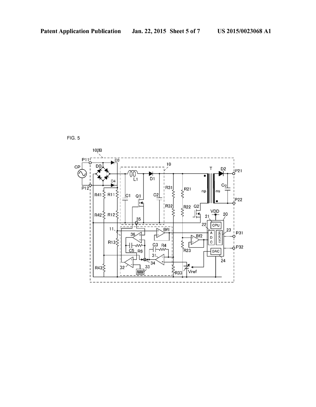 SWITCHING POWER SUPPLY APPARATUS - diagram, schematic, and image 06