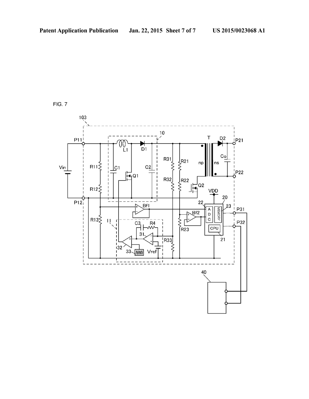 SWITCHING POWER SUPPLY APPARATUS - diagram, schematic, and image 08