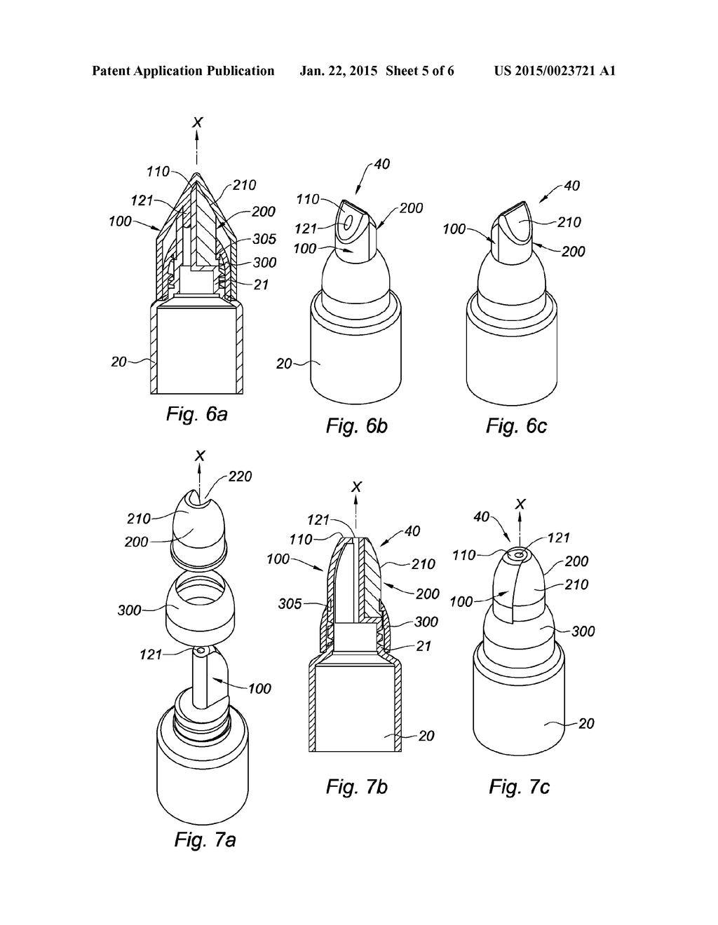 APPLICATOR FOR A FLUID PRODUCT SUCH AS A COSMETIC PRODUCT - diagram, schematic, and image 06