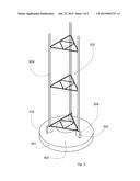 JACK-UP RIG AND METHOD OF INSTALLING THE SAME ON LOCATION OF OPERATION diagram and image