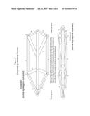 Aerodynamic Variable Cross-Section Airfoil and Constant Lateral Surface     Area Truss diagram and image
