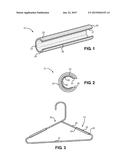 Slip Resistant Hanger Clip diagram and image