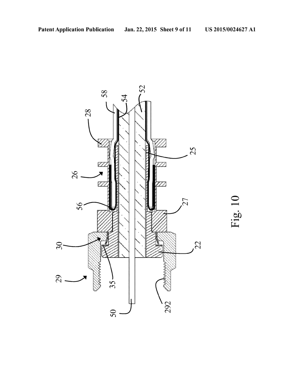 COAXIAL CABLE CONNECTOR - diagram, schematic, and image 10