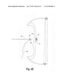 Mating arrow mounted slide and arrow rest cradle assembly for bowfishing     and bowhunting diagram and image