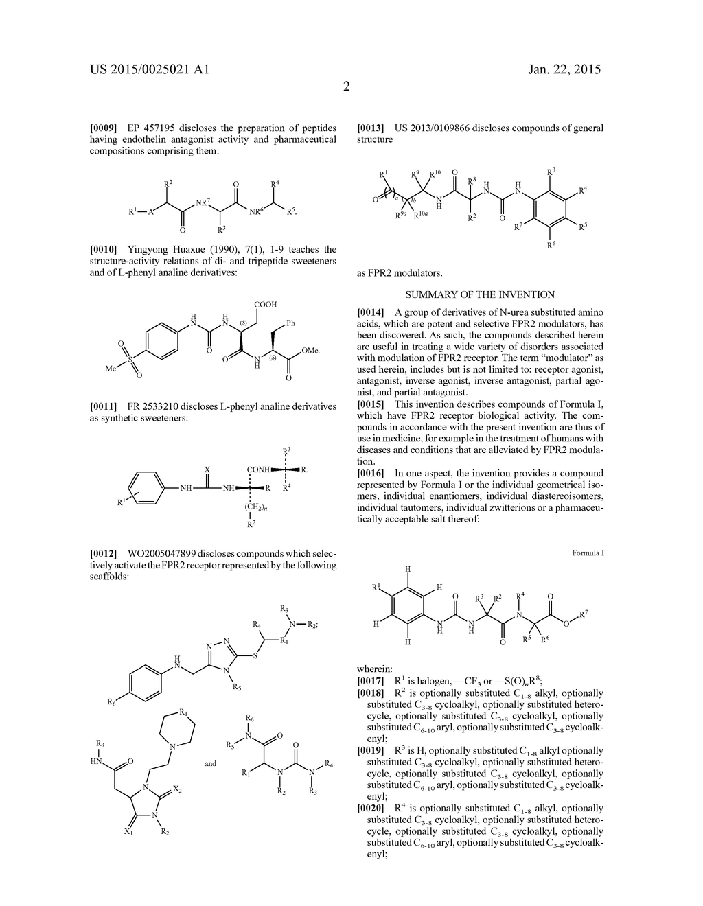 DERIVATIVES OF N-UREA SUBSTITUTED AMINO ACIDS AS FORMYL PEPTIDE RECEPTOR     MODULATORS - diagram, schematic, and image 03