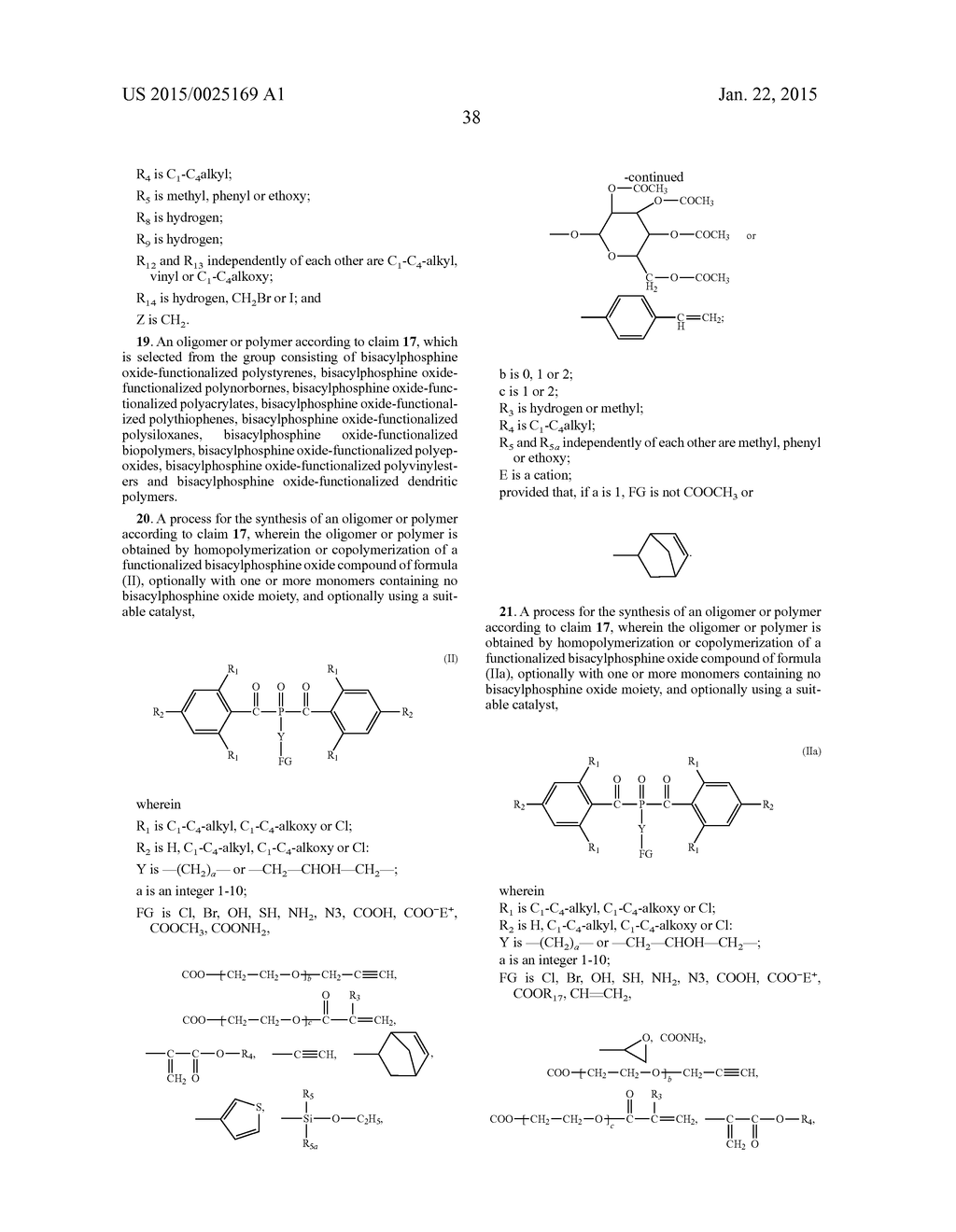 POLYMER-BOUND BISACYLPHOSPHINE OXIDES - diagram, schematic, and image 39