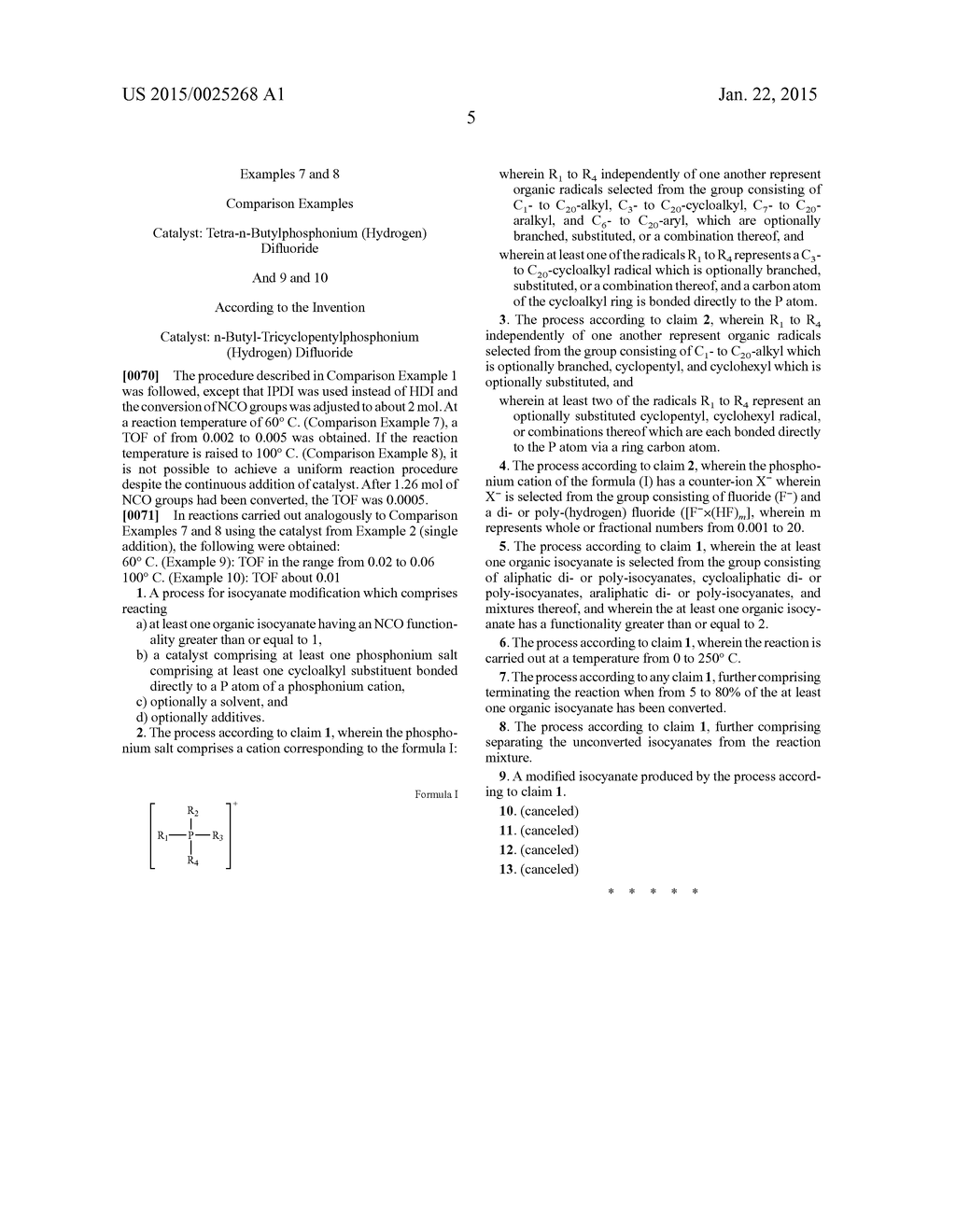 PROCESS FOR THE PREPARATION OF POLYISOCYANATES AND USE THEREOF - diagram, schematic, and image 06