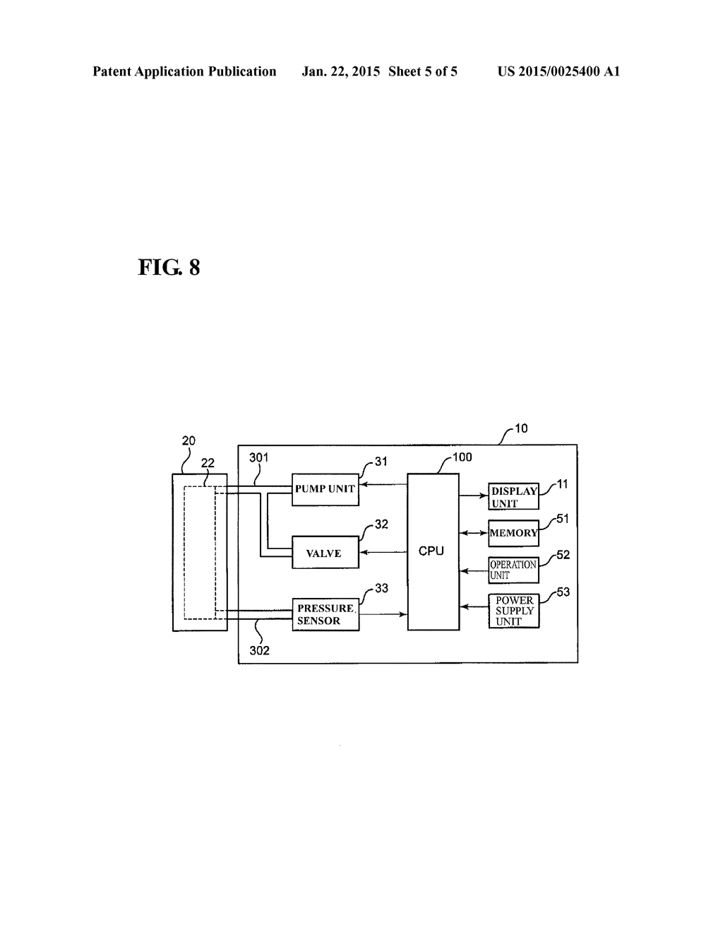 BLOOD PRESSURE METER - diagram, schematic, and image 06