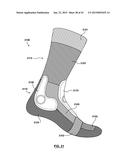 FOOT STABILIZER SOCKS AND STABILIZER PADS THEREFOR diagram and image