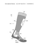 FOOT STABILIZER SOCKS AND STABILIZER PADS THEREFOR diagram and image